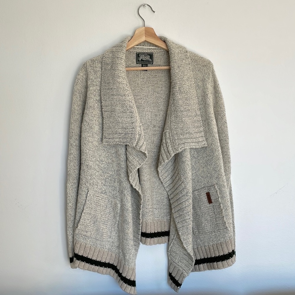 Roots | Open Waterfall Knit Cardigan